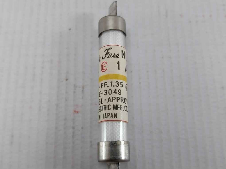 Lot Of 4x Utsunomiya Electric Nc1 Cello-lite Fuse Ac 500v Dc 250v 1a Nk E-3049