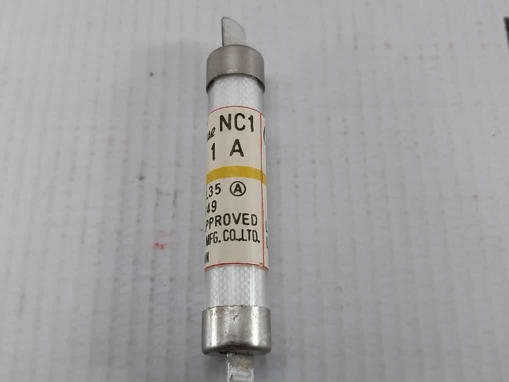 Lot Of 4x Utsunomiya Electric Nc1 Cello-lite Fuse Ac 500v Dc 250v 1a Nk E-3049