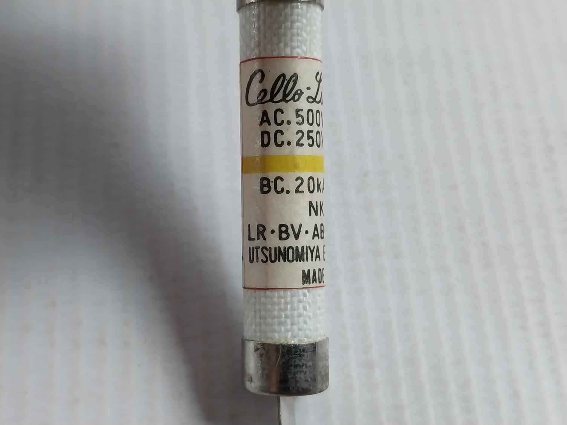 Lot Of 4X Utsunomiya Electric Nc1 Cello-lite Fuse Ac 500V Dc 250V 30 A