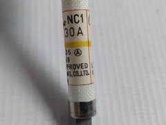 Lot Of 4X Utsunomiya Electric Nc1 Cello-lite Fuse Ac 500V Dc 250V 30 A