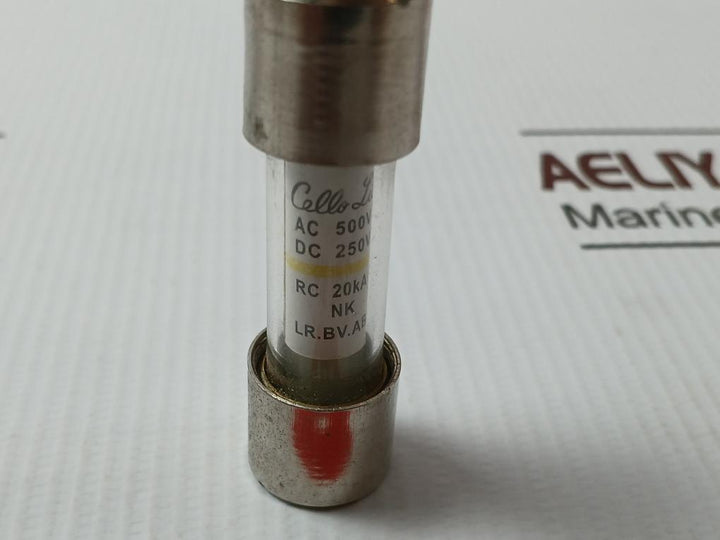 Lot Of 4X UTSUNOMIYA ELECTRIC NC1 Cello Lite Fuse AC 500V DC 250V 1A