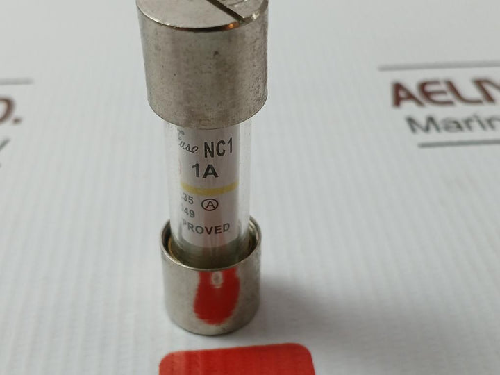 Lot Of 4X UTSUNOMIYA ELECTRIC NC1 Cello Lite Fuse AC 500V DC 250V 1A