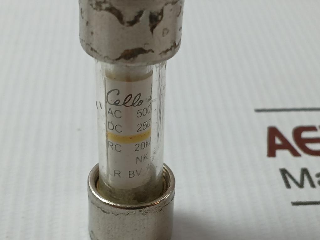 Lot Of 4X Utsunomiya Electric Nc1 Cello Lite Fuse Ac 500V