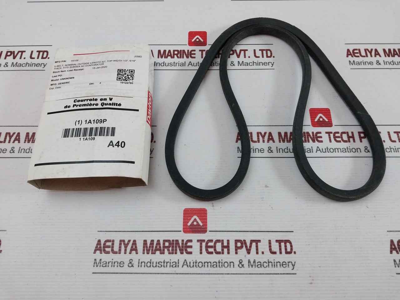 Lot Of 4X V-belt Dayton 1A109