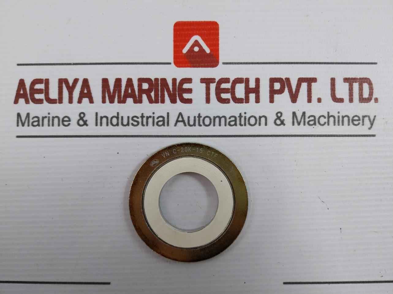 Lot Of 4X Valqua Vn C-20K-15 Ctf Flange Gasket 28X41X57