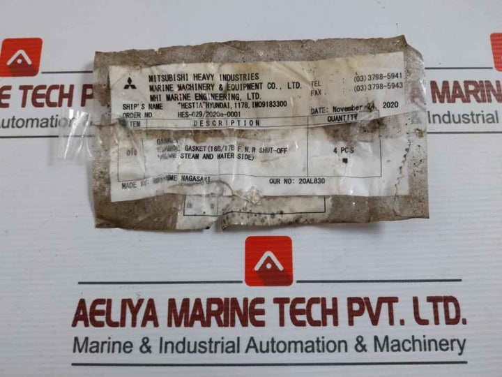 Lot Of 4X Valqua Vn C-20K-15 Ctf Flange Gasket 28X41X57