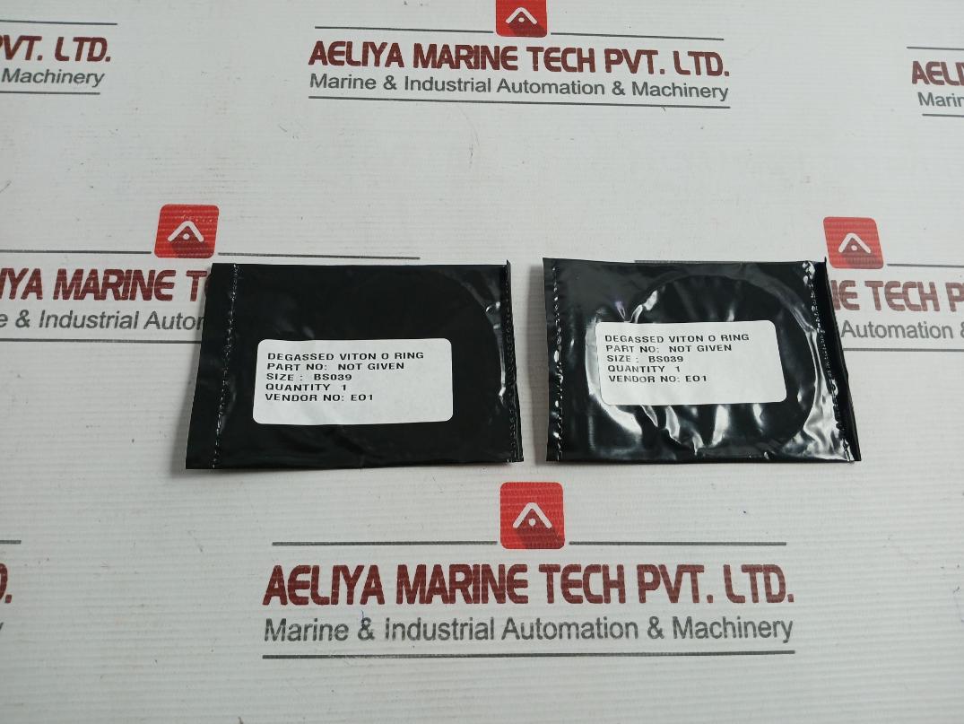 Lot Of 4X WATERS 5711130 Degassed FKM O-Ring BS039