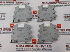 Lot of 4X WAGO 857-354 Relay Module 250v Ac/6a