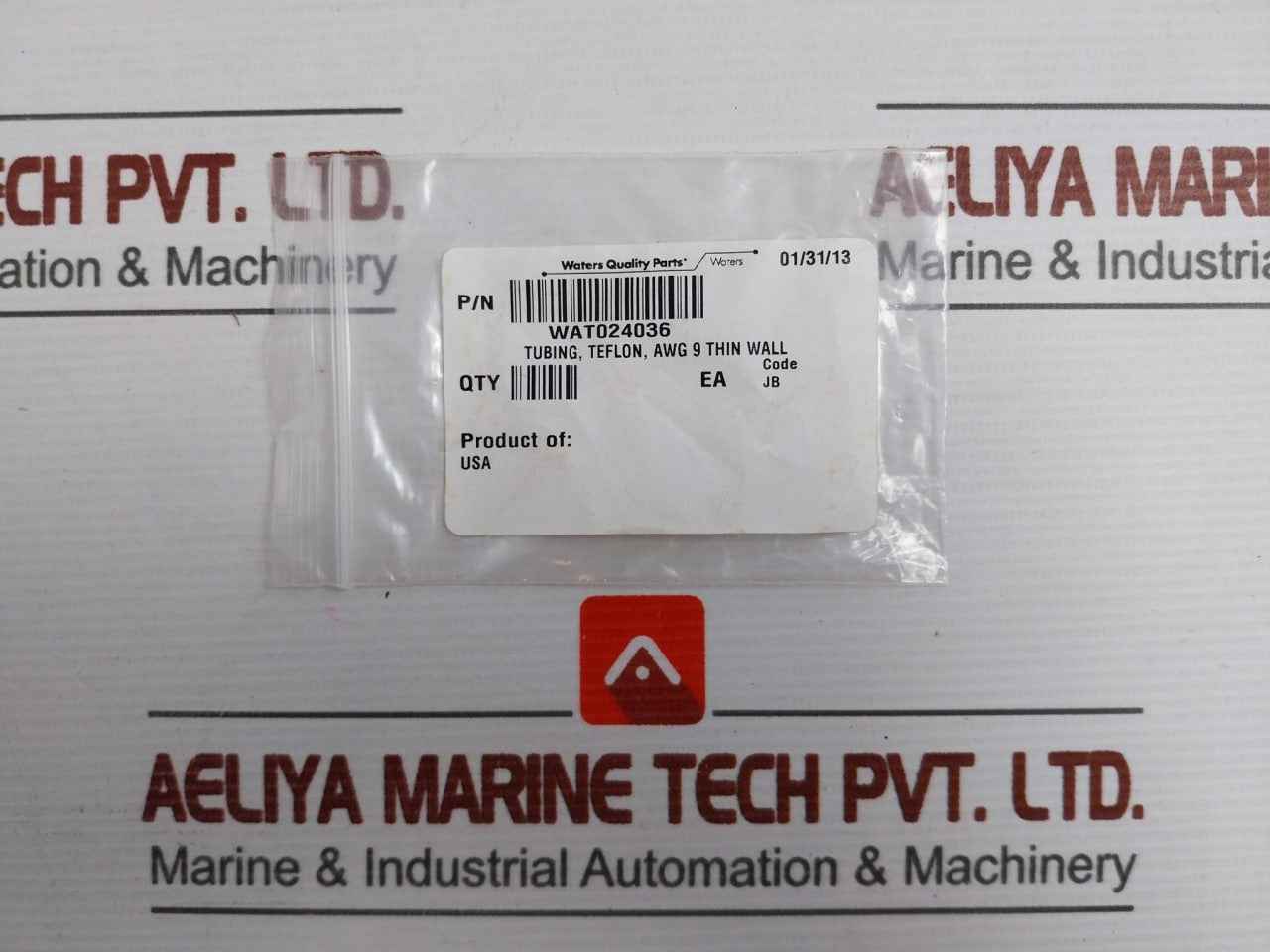 Lot Of 4X Wat024036 Thin Wall Teflon Tubing Waters Awg 9