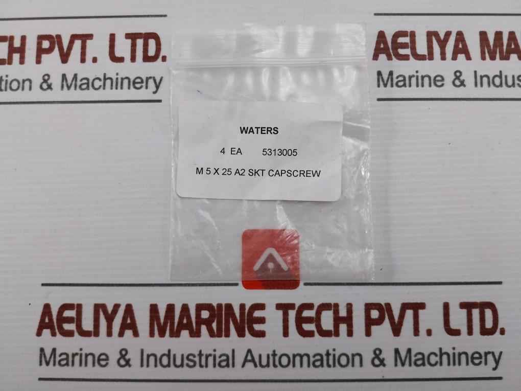 Lot Of 4X Waters Screw M5 X 25 5313005