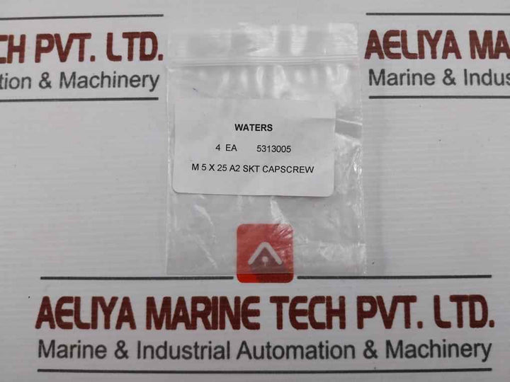 Lot Of 4X Waters Screw M5 X 25 5313005