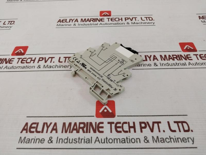 Lot Of 4X Weidmuller Mrs 24Vdc 1Co 8533640000 Relay Module 6A/250V