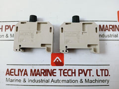 Lot of 4X WEIDMULLER SAKS 1/35 Terminal Block 5X25 500V 250V 6.3A