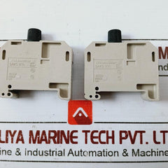 Lot of 4X WEIDMULLER SAKS 1/35 Terminal Block 5X25 500V 250V 6.3A