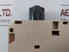 Lot Of 4X Weidmuller Saks 2/35 Fuse Terminal Screw Connection 25/500 16 Mm2 500V