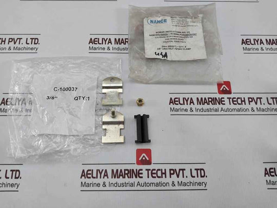 Lot Of 4x Haydon C-100037 Cushion Clamp Set For Tube 3/8