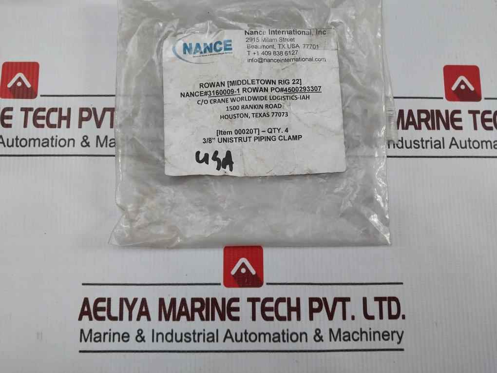 Lot Of 4x Haydon C-100037 Cushion Clamp Set For Tube 3/8