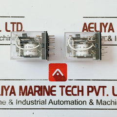 Lot of 4X Omron MY2 24VDC Latching Relay 5A 250VAC, 5A 28V-DC1
