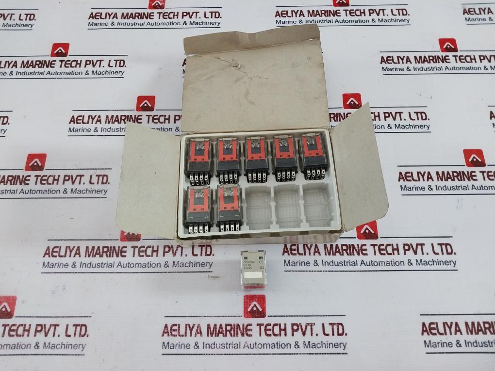 Lot of 4X Omron MY4N Miniature Power Relay 24 VDC 5A 250VAC/5A 30VDC