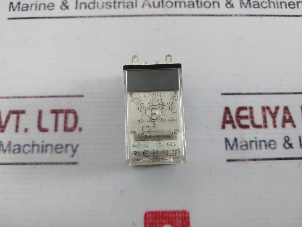 Lot of 4X Omron MY4N Miniature Power Relay 24 VDC 5A 250VAC/5A 30VDC