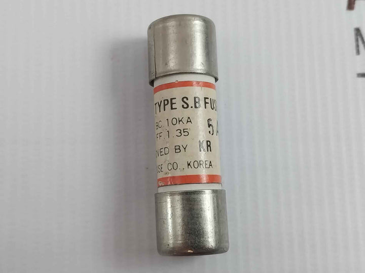 Lot Of 4x Sam Boo Sc-2 Cartridge Fuse 5a Ac500v-dc250v