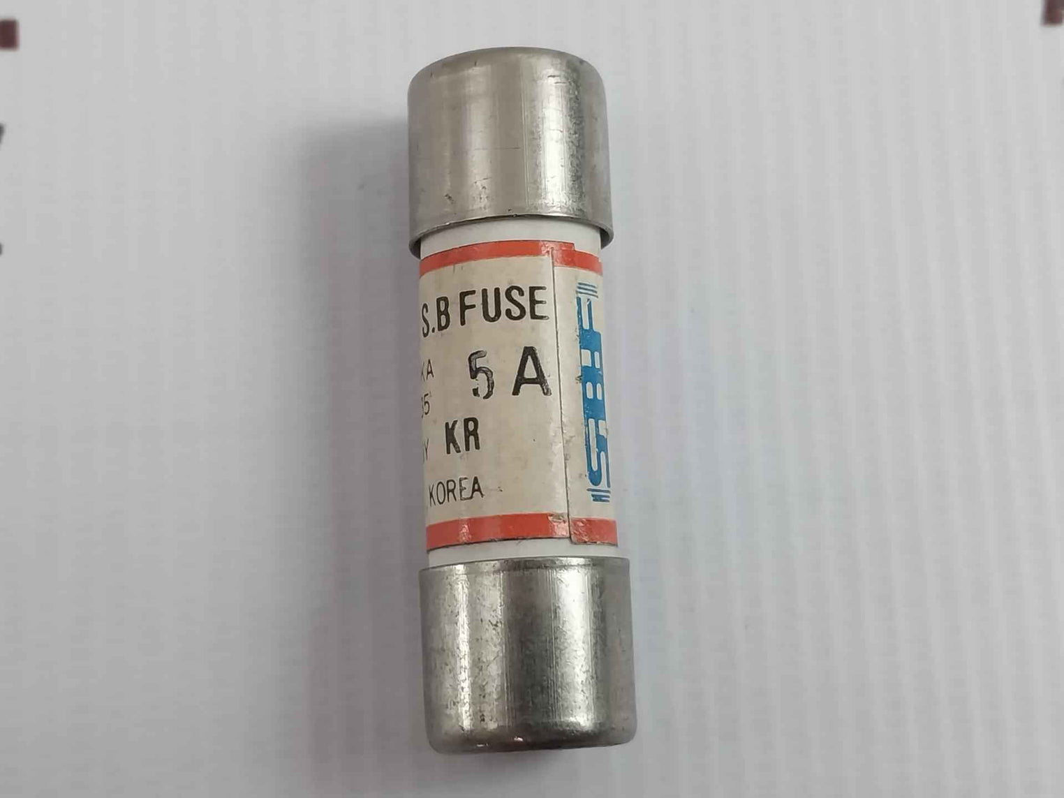 Lot Of 4x Sam Boo Sc-2 Cartridge Fuse 5a Ac500v-dc250v