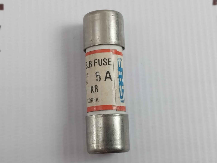 Lot Of 4x Sam Boo Sc-2 Cartridge Fuse 5a Ac500v-dc250v