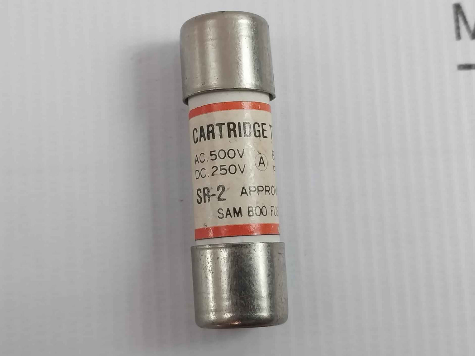 Lot Of 4x Sam Boo Sc-2 Cartridge Fuse 5a Ac500v-dc250v