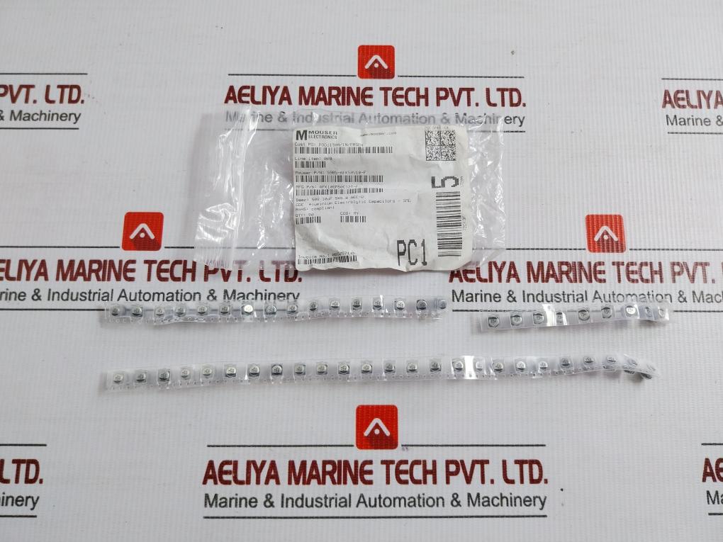Lot Of 50X Aluminium Electrolytic Capacitor 5985-afk50V10-f Mouser 50V