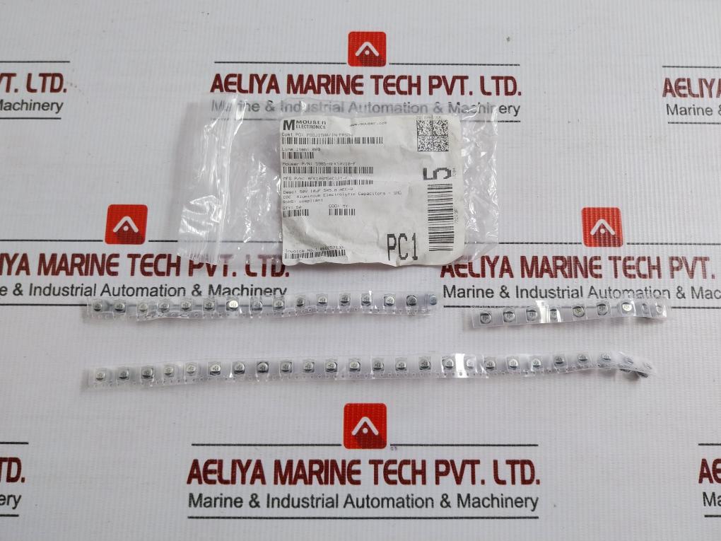 Lot Of 50X Aluminium Electrolytic Capacitor 5985-afk50V10-f Mouser 50V