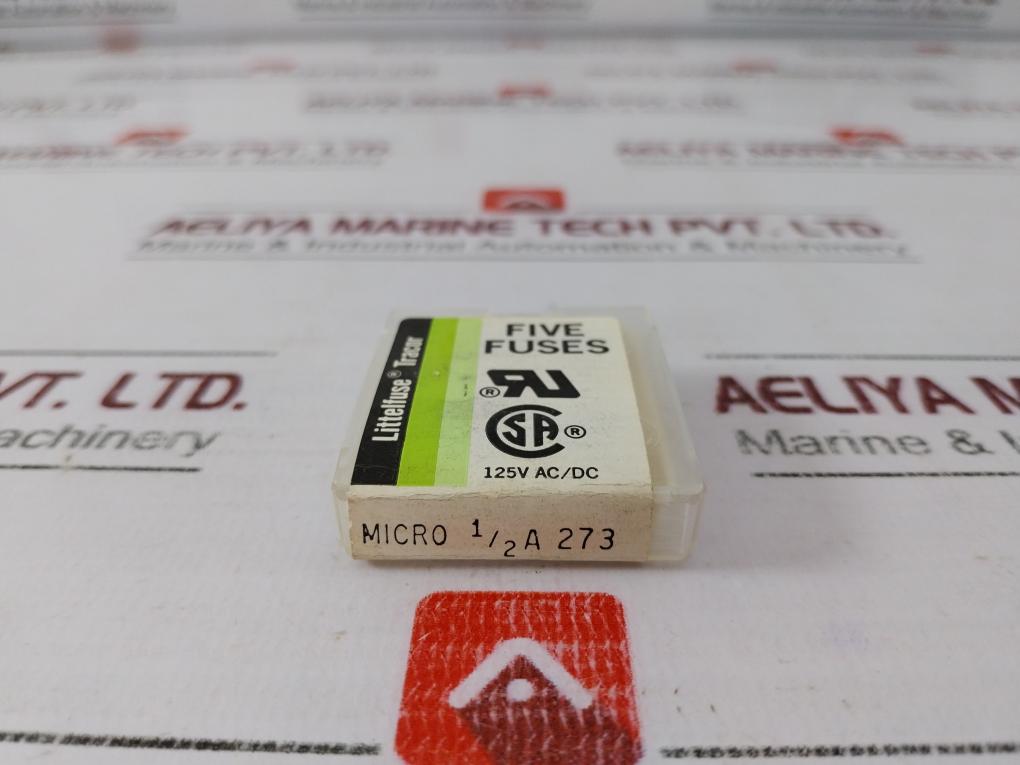 Lot of 50X Littelfuse 3,110,787 Micro Fuse 1/2A 125V AC/DC