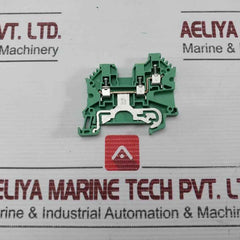 Lot Of 50X Pe Terminal, Screw Connection Weidmuller Wpe 4/Zr