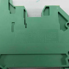 Lot Of 50X Pe Terminal, Screw Connection Weidmuller Wpe 4/Zr