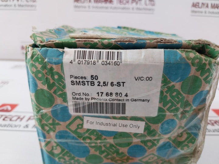 Lot Of 50X Phoenix Contact Smstb 2,5 Plug Component 300V 10A Max (Pack Of 50)
