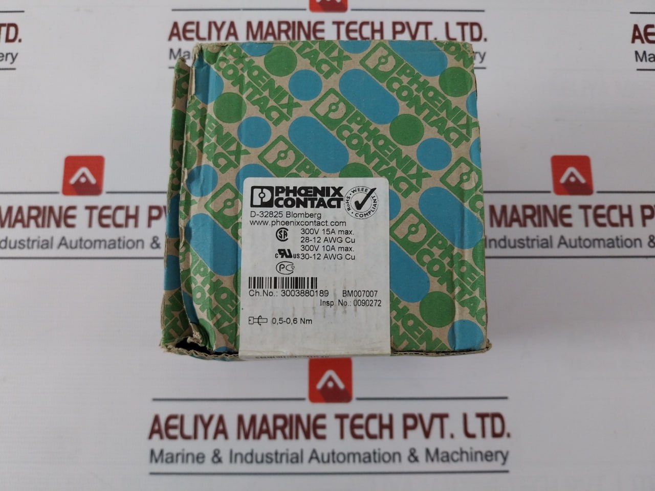 Lot Of 50X Phoenix Contact Smstb 2,5 Plug Component 300V 10A Max (Pack Of 50)