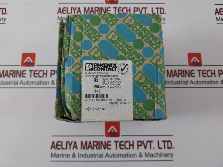 Lot Of 50X Phoenix Contact Smstb 2,5 Plug Component 300V 10A Max (Pack Of 50)