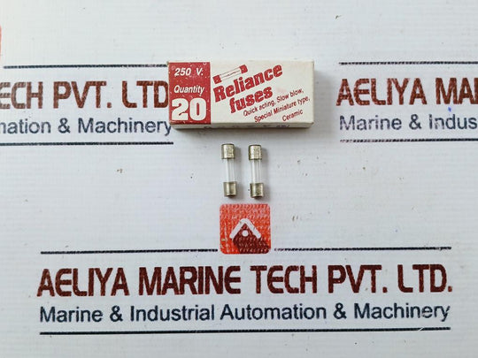 Lot of 50X Reliance Electronics F2AL250V Slow Blow Glass Fuse 250V