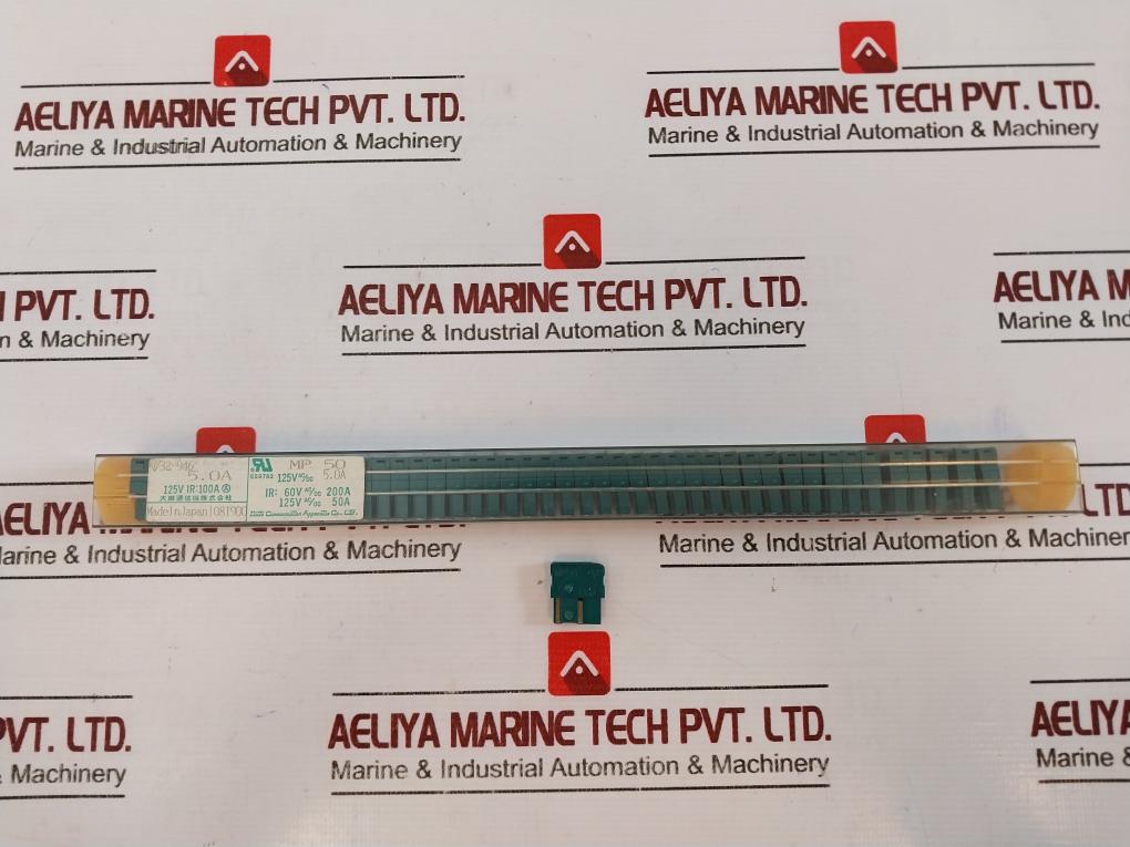 Lot of 50X DAITO MP50 5.0A Fuse 125V AC/DC 50A, 83957061-007 E59783