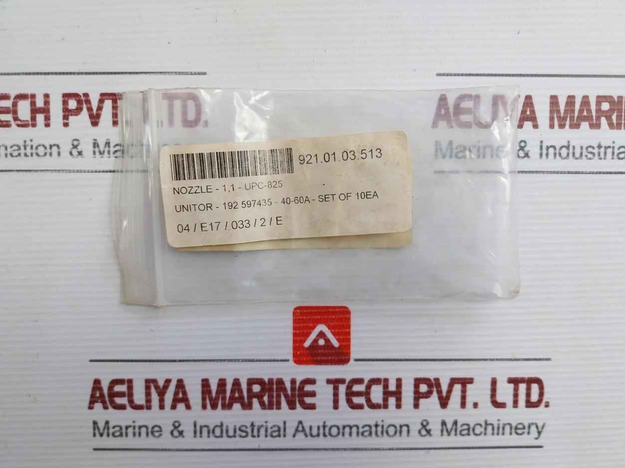 Lot Of 5X 192 597435 Nozzle Brand Unitor