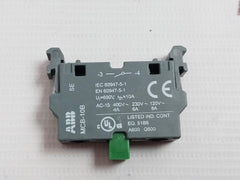 Lot of 5X ABB MCB-10B Single Contact Block IEC 60947-5-1