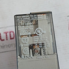 Lot of 5X ALLEN-BRADLEY 700-HA33Z24 Ser D GP Tube Base Relay 24VDC 10A 1HP 240VA