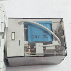 Lot of 5X ALLEN-BRADLEY 700-HA33Z24 Ser D GP Tube Base Relay 24VDC 10A 1HP 240VA
