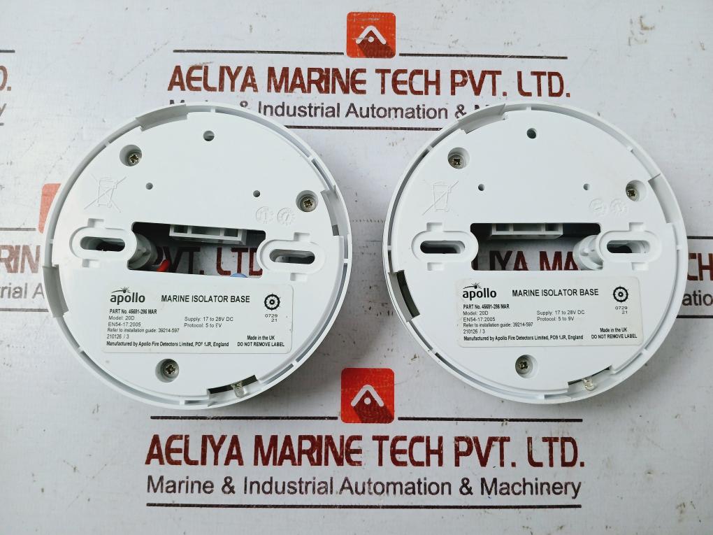 Lot of 5X Apollo 45681-286 MAR Marine Isolator Base 17 to 28VDC