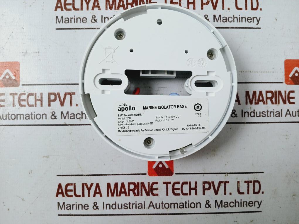 Lot Of 5X Apollo 45681-286 Mar Marine Isolator Base 17 To 28Vdc