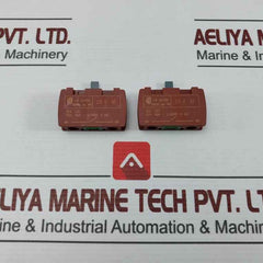 Lot Of 5X Baco 23 E 10 Contact Block 728-124