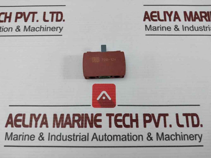 Lot Of 5X Baco 23 E 10 Contact Block 728-124