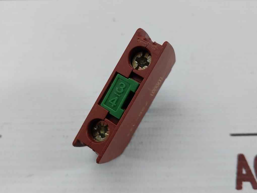 Lot Of 5X Baco 23 E 10 Contact Block 728-124