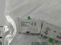Lot Of 5X Baco 33E10 Contact Block 600V/10A