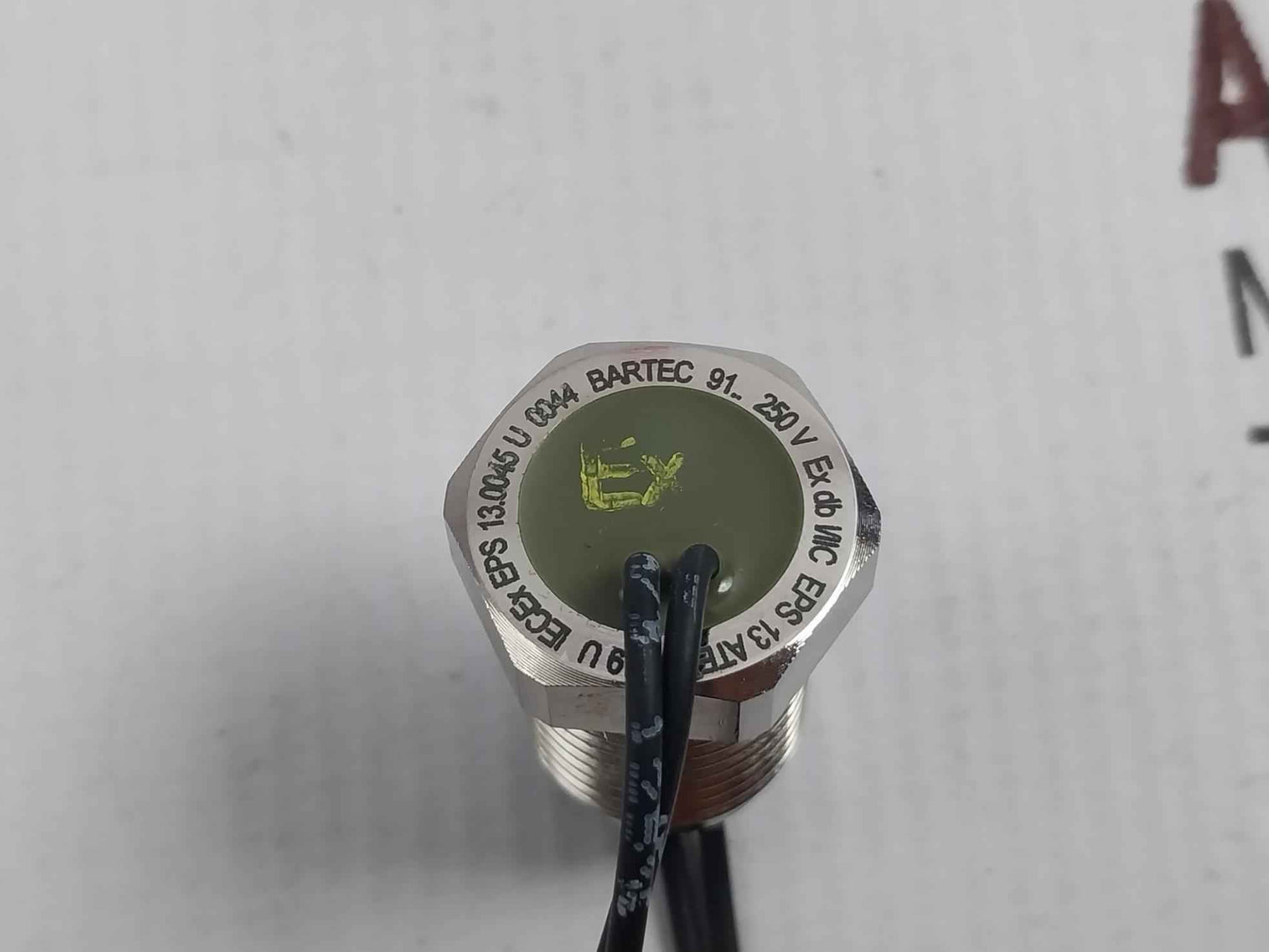 Lot Of 5X Bartec 91-250V Line Bushing Cable