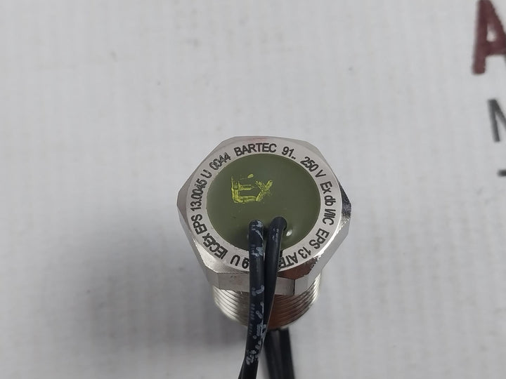 Lot of 5X BARTEC 91-250V Line Bushing Cable